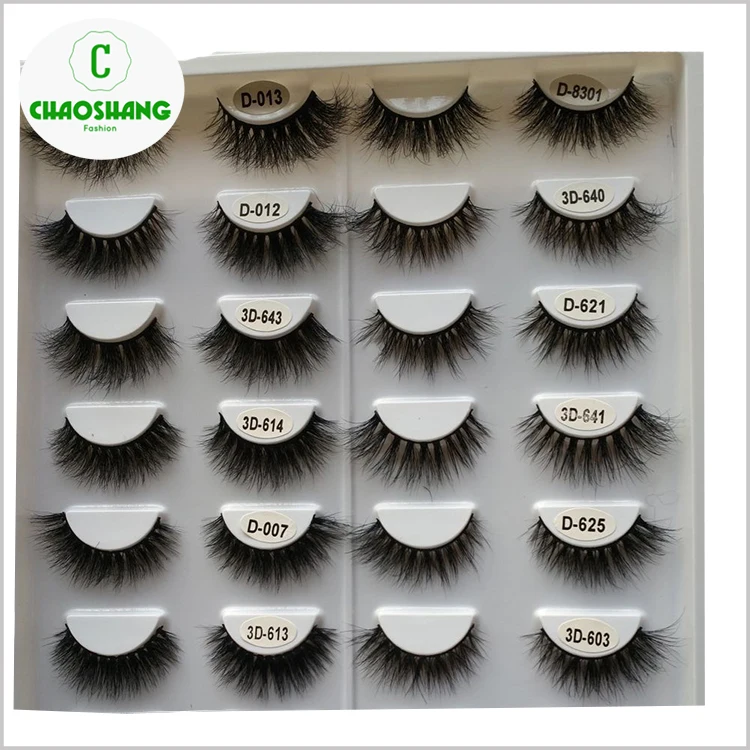 manufacturer private label mink eyelashes