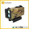 Solid Construction Aluminum Block Body Laser Rangefinder with Rifle 20mm Rail Mounts