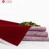 Special offer to make velvet pouch with long hair flocking fabric