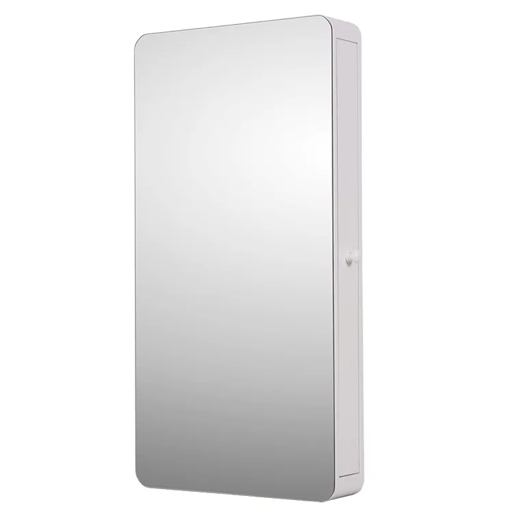 New Product Anti Fog Mirrored Jewelry Cabinet With Mirror