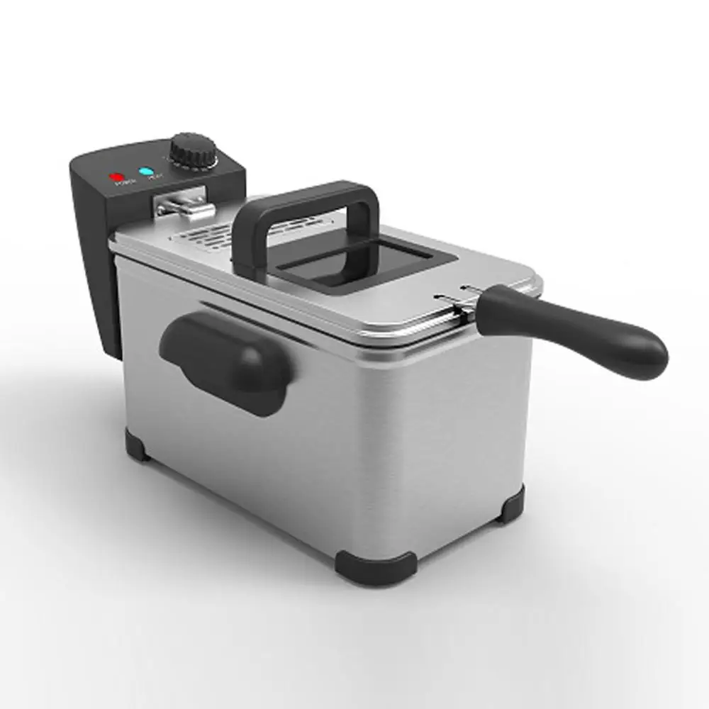 Detachable Oil Container Automatic Stainless Steel Big Deep Fryer Buy Stainless Steel Deep