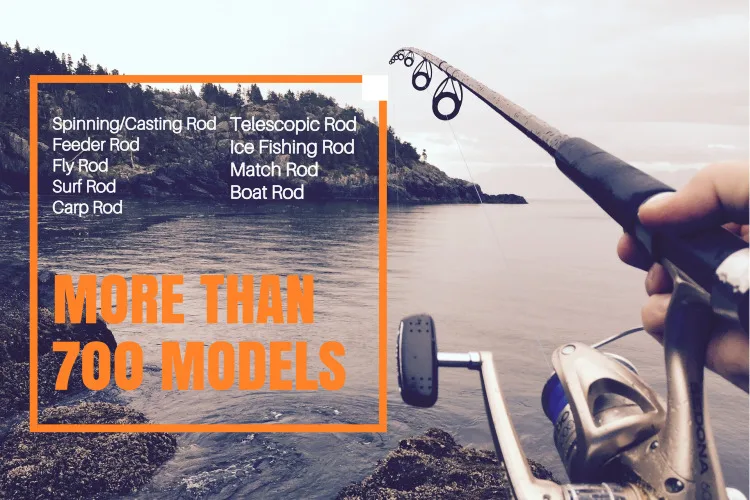 bass fishing rods for sale