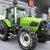 Yellow White Red Color Wheeled Tractor 180hp With Loader