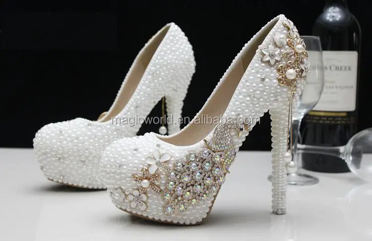 Desainer Unik Berlian Buatan Seksi Tinggi Heel Wanita 