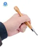 12PCS Set SK7 Carbon Steel with Protective Cover Wood Pencil Carving Tools