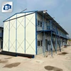 Labor camp mobile modular house cheap best k type prefabricated house modular house designs prefab dormitory building