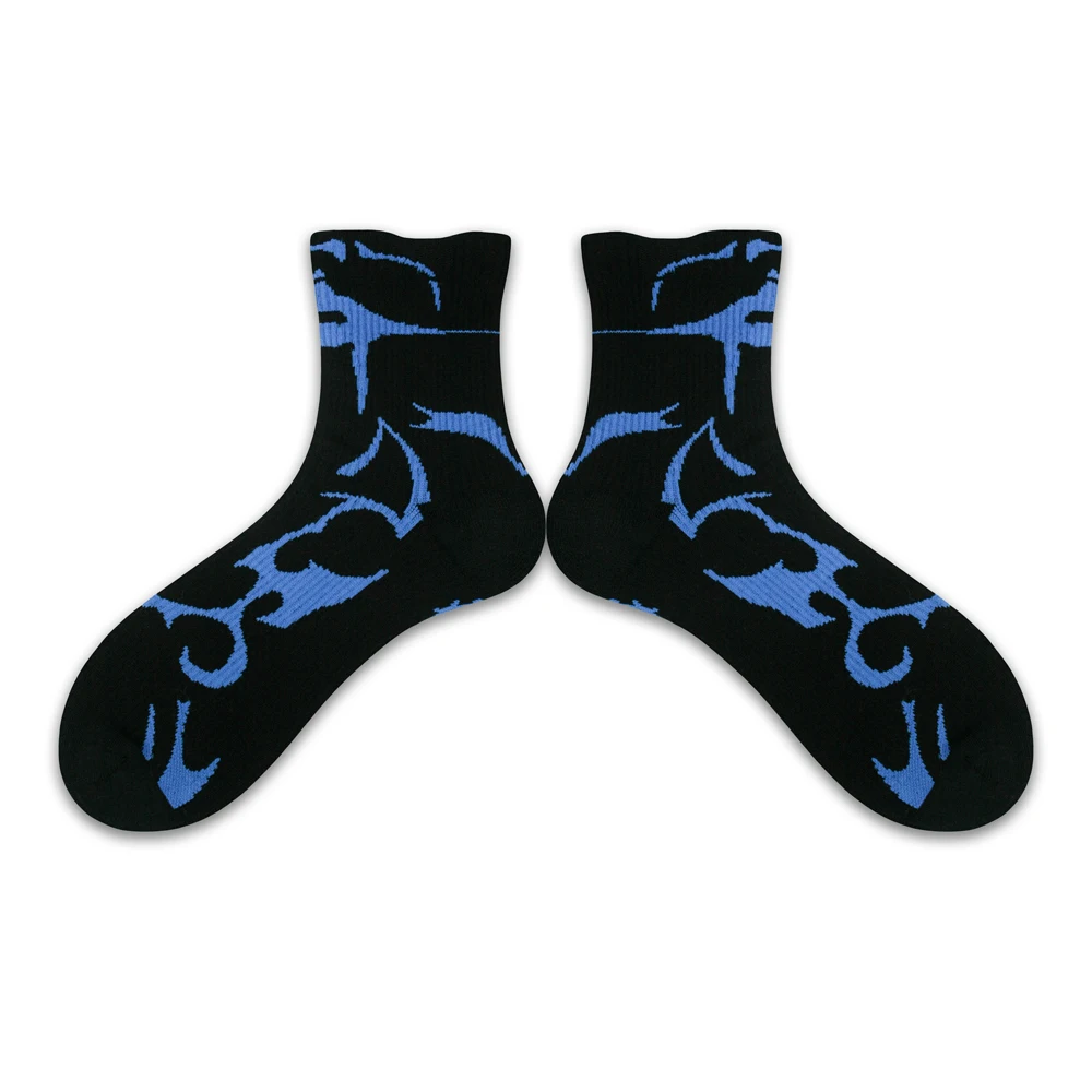 Marathon Running Sweat-Absorbent Breathable Short Tube Custom Compression Ankle Socks
