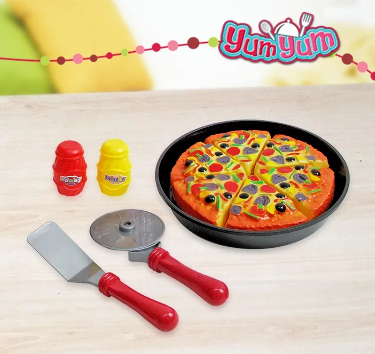 Cut Play Mini Pizza Plastic Food Toys Buy Plastic Food Toy Plastic Toy Mini Food Food Toys Product On Alibaba Com