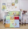 100% cotton lovely colourful complex applique and embroidery baby bedding set --KLF417