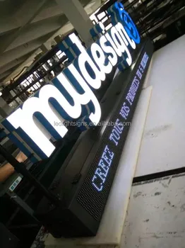 Indoor Display Frontlit Epoxy Resin Face Stainless Steel Lettering Led 