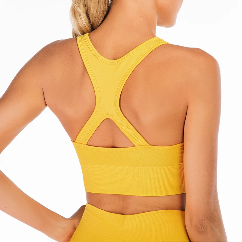 Women Sport Suit Fitness Clothing Seamless Yoga Set Custom Workout