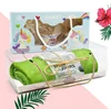 Transparent lovely Unicorn Portable Roll Cake Box Cut Bread Cheese Western Point Box Swiss Roll Sandwich Gift Box