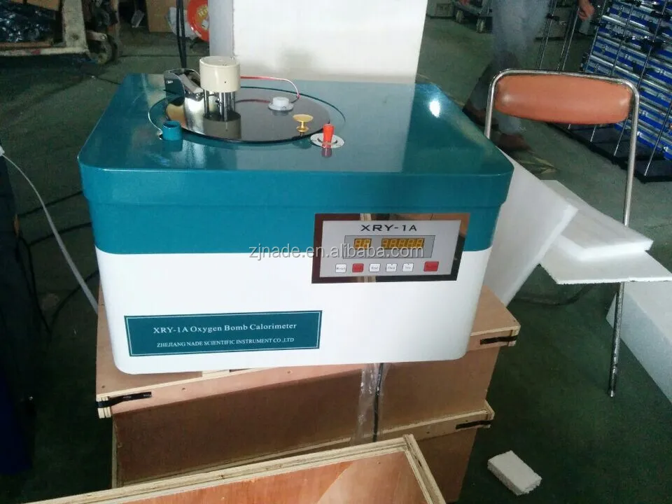 Nade Lab Testing Equipment Oxygen Bomb Calorimeter price for Coal XRY-1A