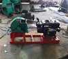 Wood Slicing Machine in Forest Using