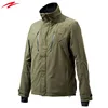 Custom Cheap Male Polyester Army Green Hunt Army Sport jacket