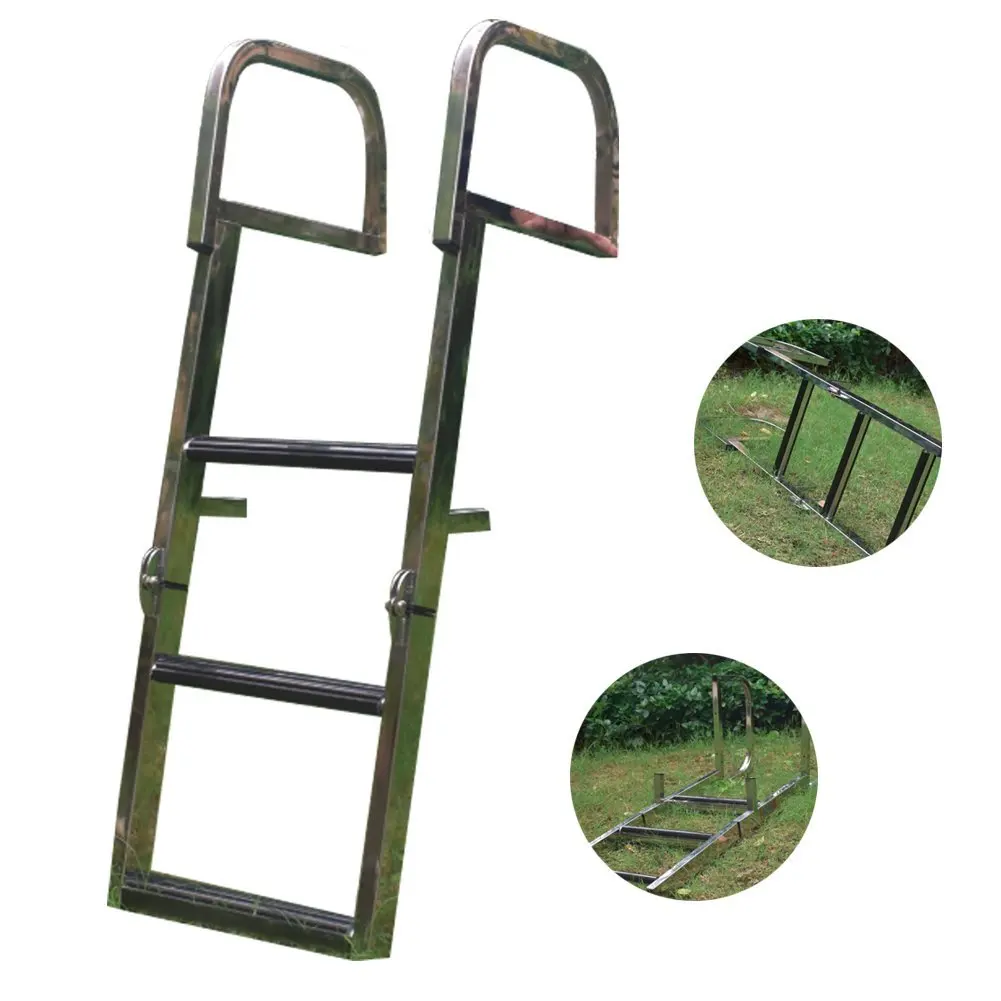 stainless steel inground pool ladder