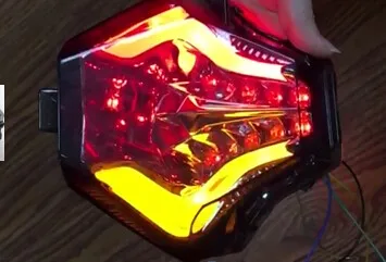 Fishon,high quality R3,R25,motorcycle LED modified tail light