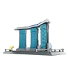 881PCS Architecture Building Block Toy Marina Bay Sands Hotel Model