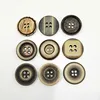 Many color custom size 4-holes supplies garment resin button