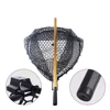 HONOREAL Fishing Retractable Rubber Landing Net with Handle