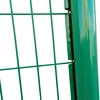 Peach Post 3D Curved Welded Wire Mesh Fence/steel wire net fence