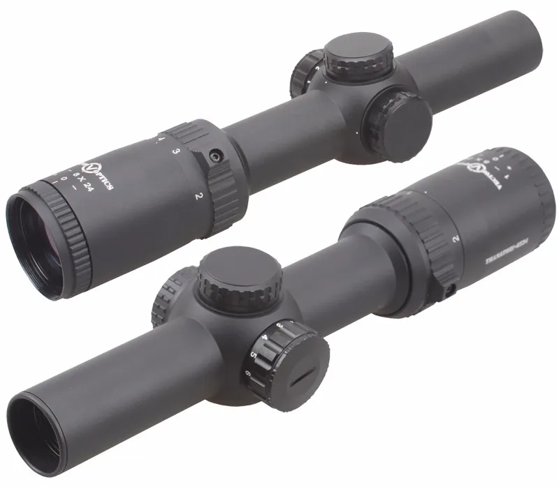 Cqb Style Compact Thanator 18 Rifle Optic 18x24 Scope 18x24