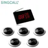 SINGCALL Waiter Calling Coaster Paging System Restaurant Waiter Call Devices