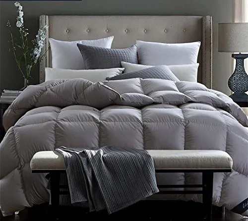 Natural White Goose Down Bedroom Comforter Duvet Insert 100