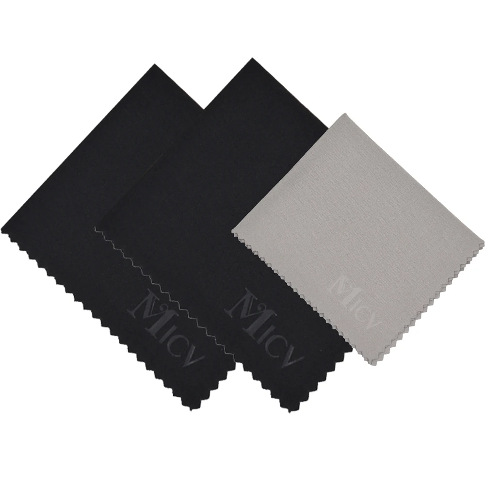 Custom Silk Screen Logo Print Bulk Microfiber Cleaning Cloth For