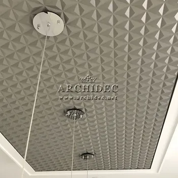 Diamond Shape 3d Mdf Ceiling Panelsl 4 By 8 Feet Buy 3d Ceiling Panels Ceiling Panels 3d 3d Ceiling Decor Product On Alibaba Com