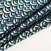 100% polyester floral foil printing poly pongee for bag