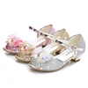 Sequin Girls Princess Party Shoes Dress shoes for Pageant Wedding shoes kids sandal