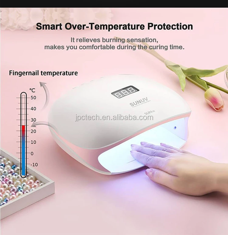 Wholesale SUNUV SUN4S 48W led Uv Nail Polish Lamp For Gel