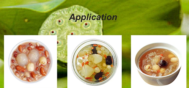 chinese dried half white lotus seed