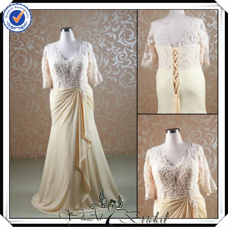 fat mother of the bride dresses