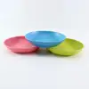 Deep bamboo fiber plate