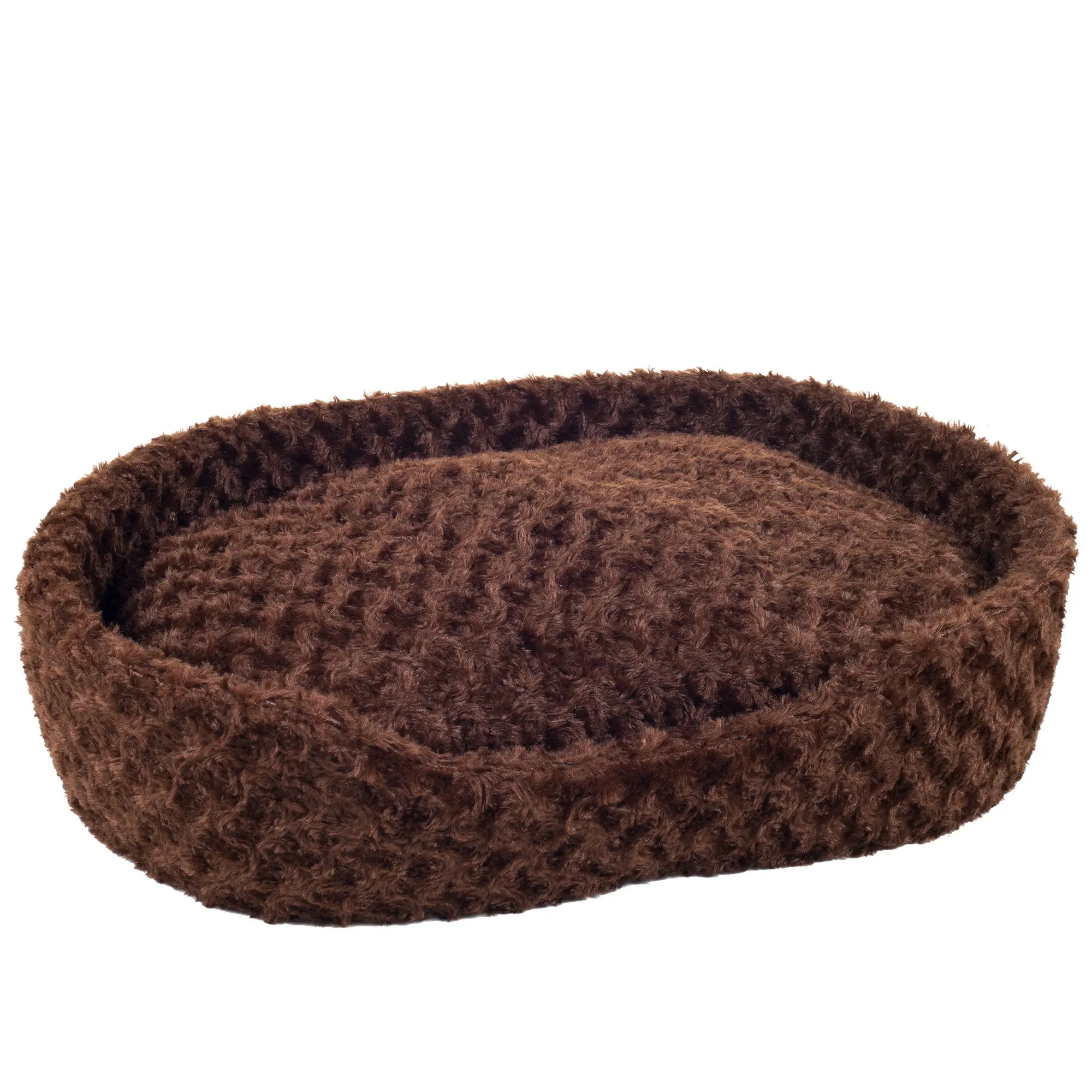 PETMAKER 80-07-S-B Cuddle Round Plush Pet Bed