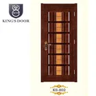Painting finished wooden Entry Door Model Front Door Design Villa Entry Door