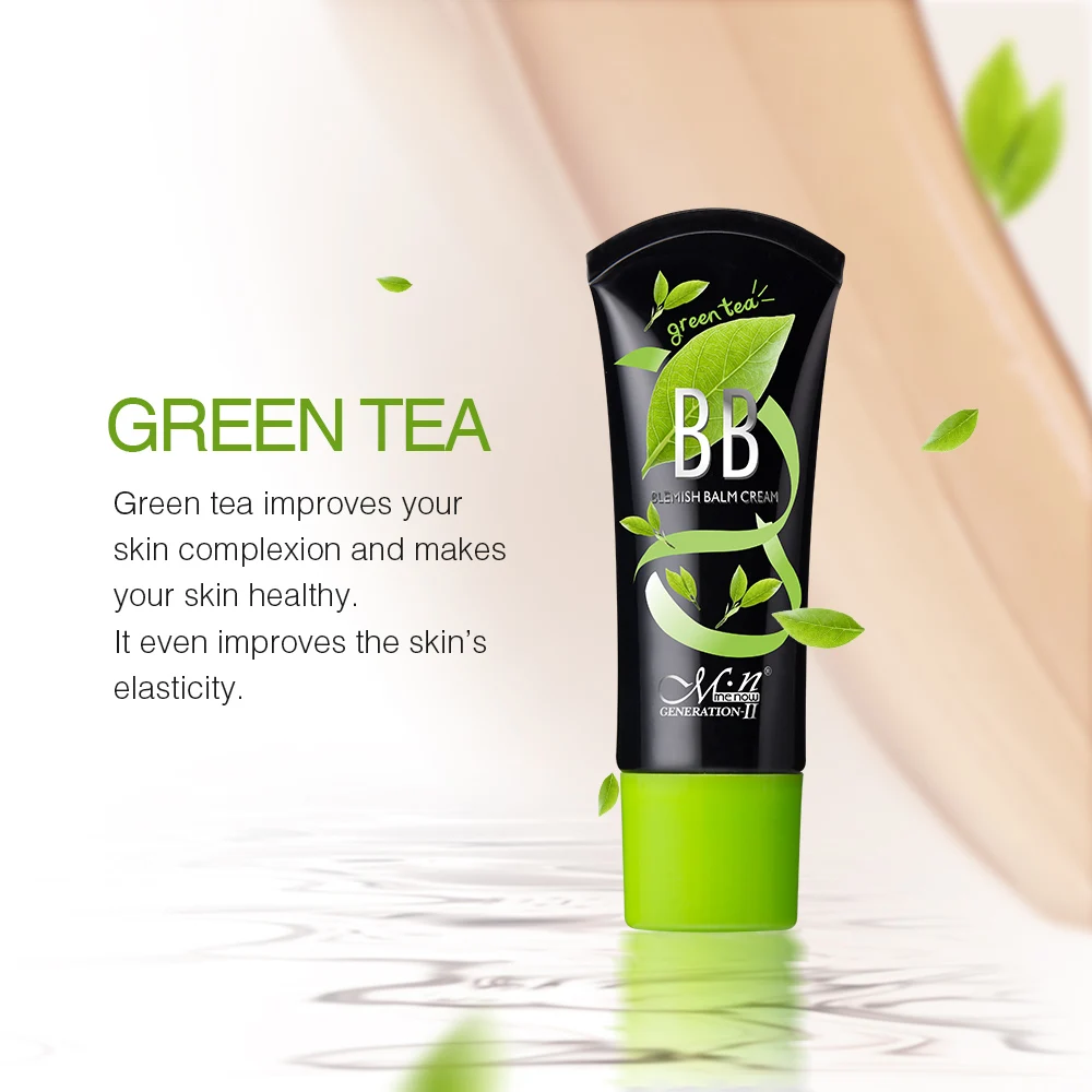 Cosmetics F614 Makeup Waterproof Menow Green Tea Foundation Bb Cream