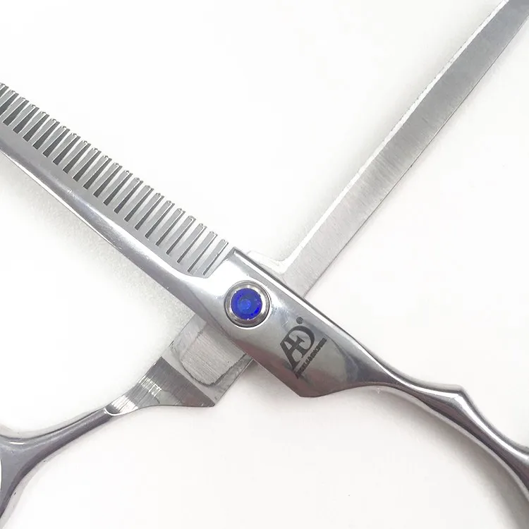 Two Style Beauty Hair Salon Scissors Set Razor Edge Cutting Scissor