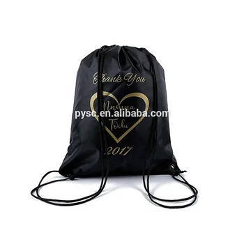 small polyester drawstring bags