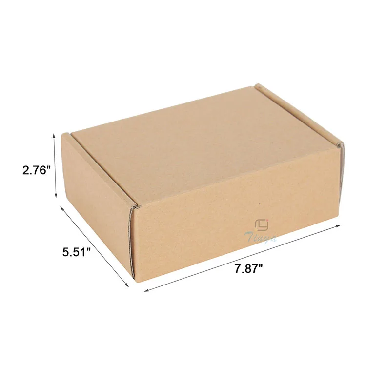 plain white shipping boxes