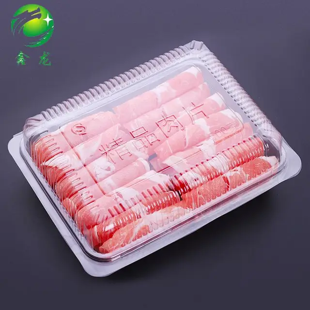 Cosmestic Clamshell Packaging Frozen Food Box