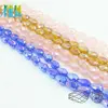 A5500-3# AB Color Drilled 48 Factes Crystal Czech Glass Teardrop Shaped Beads Wholesale