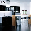 Home furniture modern kitchen design australian style kitchen cabinet high glossy black kitchen type