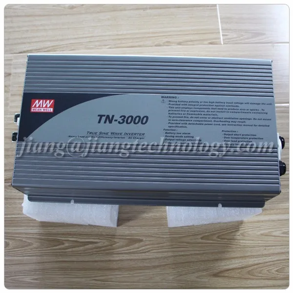 Meanwell 3000W Solar Inverter TN-3000-212B 12 Volt 220 Volt Inverter With Charger