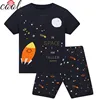 2019 kid clothing sets girl print pyjamas sleepwear blank pajamas custom kids one piece pajama unisex