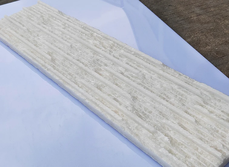 Natural Rock Mosaic Tile Custom White Culture Stone for Wall Decoration Slate