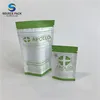 stand up plastic pouch sweets and chocolate packaging with zipper