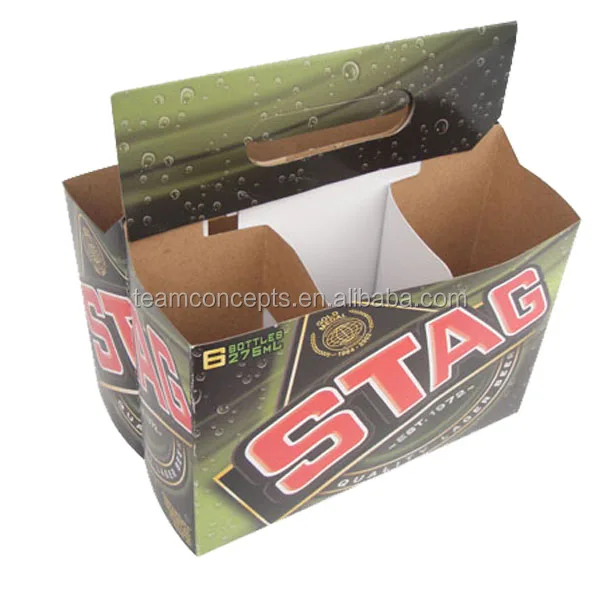 4 And 6 Pack Beer Cardboard Carrier Buy 4 And 6 Pack Beer Carrier